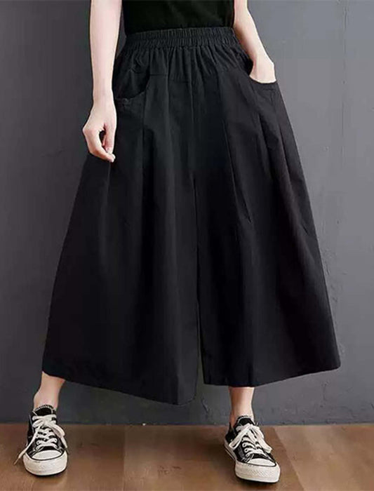 ワイドシルエット キュロット タックデザインワイドシルエットキュロット | Northmall（ノース