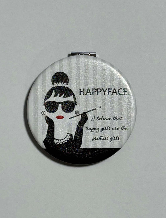 ＜HAPPYFACE＞ムービー柄コンパクトミラー