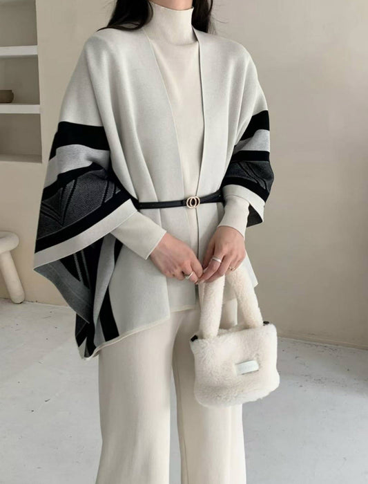 配色ラインニットセットアップ