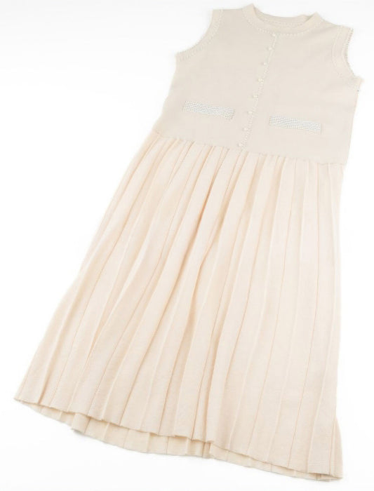 パール使いツイード調セットアップ