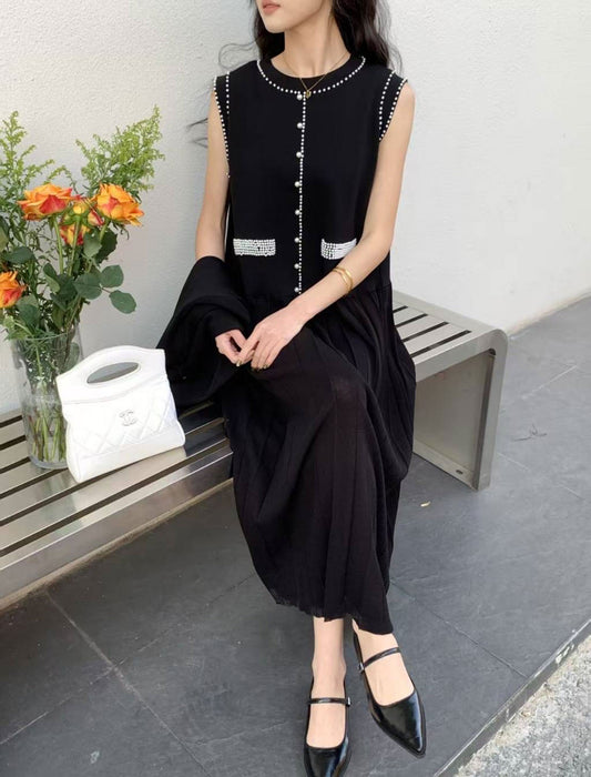 パール使いツイード調セットアップ