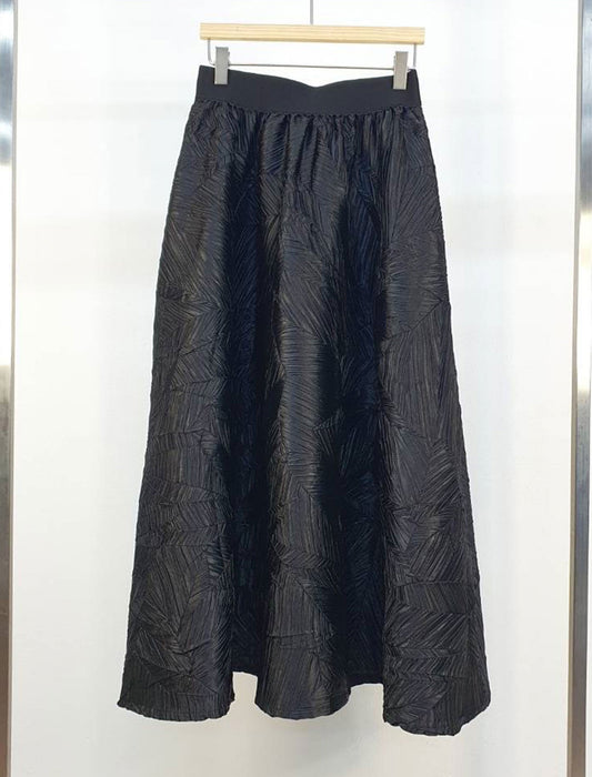 揺れ感フレアロングスカート