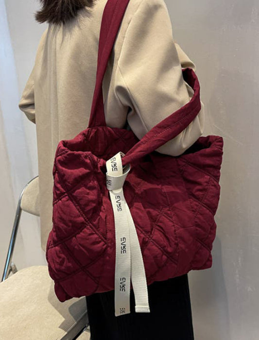 キルティング トートバッグ