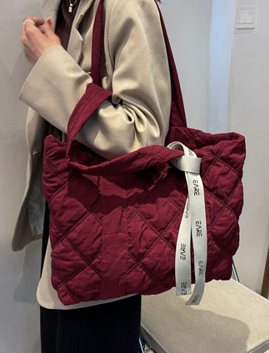 キルティング トートバッグ