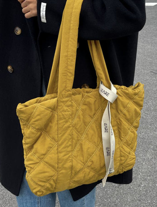 キルティング トートバッグ