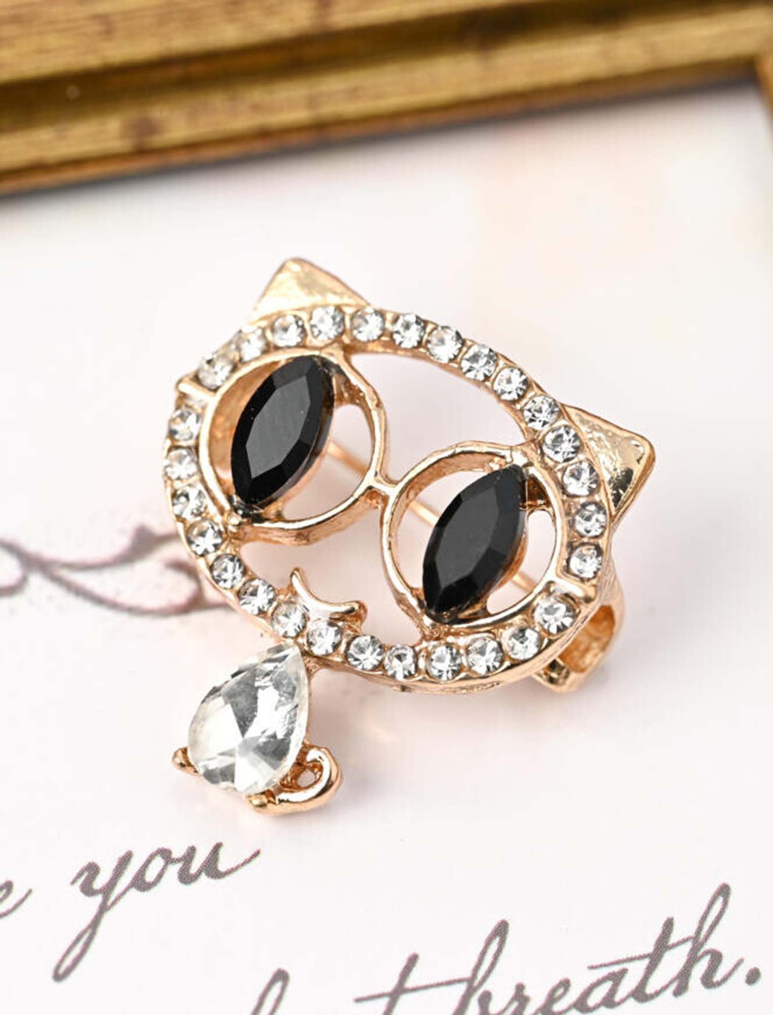 キラキラネコミニブローチ | Northmall（ノースモール）暮らしを素敵に