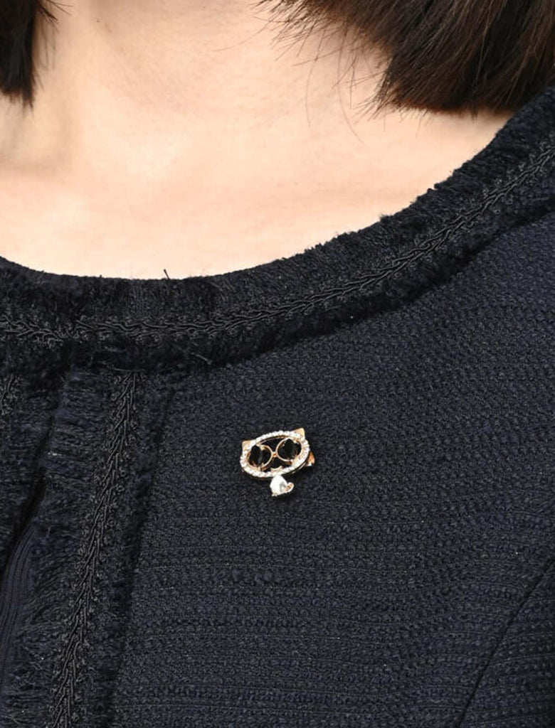 キラキラネコミニブローチ | Northmall（ノースモール）暮らしを素敵に