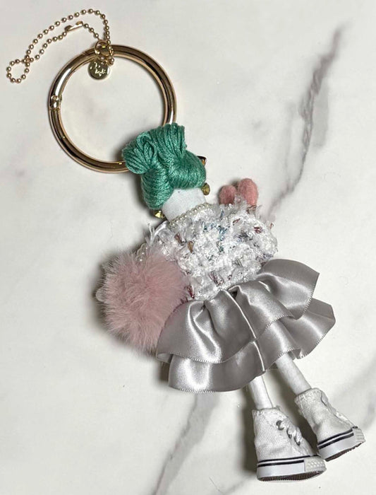 ロングパールドレープちゃんチャーム