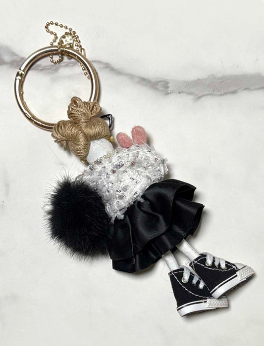 ロングパールドレープちゃんチャーム