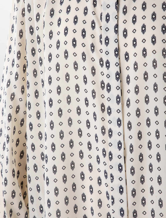 ＜Northmallオリジナル＞プリント幾何学ワンピース