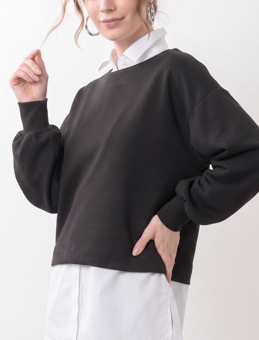 ＜Northmallオリジナル＞バックリボンテープ付ダンボールニット