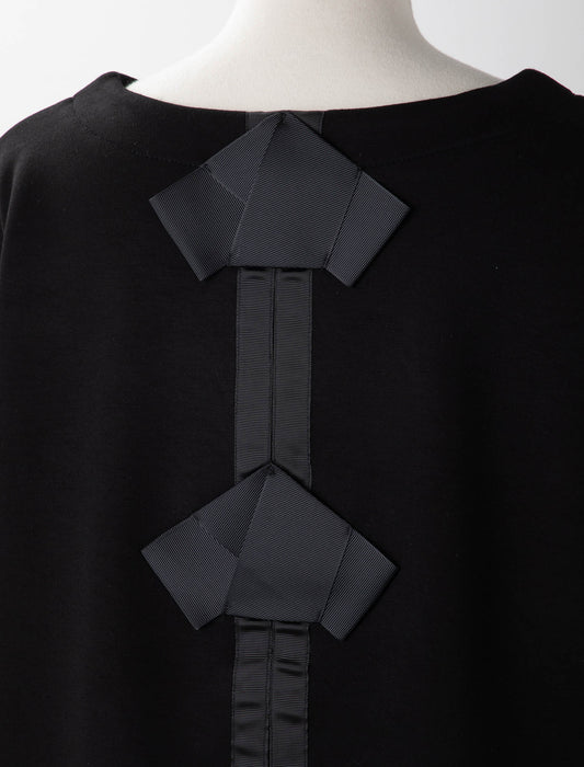 ＜Northmallオリジナル＞バックリボンテープ付ダンボールニット