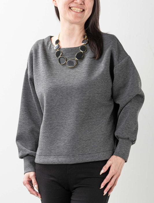 ＜Northmallオリジナル＞バックリボンテープ付ダンボールニット