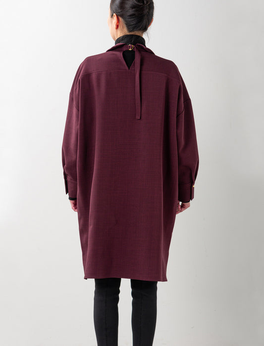 ＜Northmallオリジナル＞スキッパーカラーチュニック