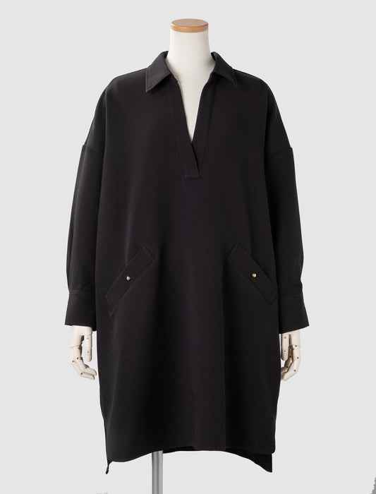 ＜Northmallオリジナル＞スキッパーカラーチュニック