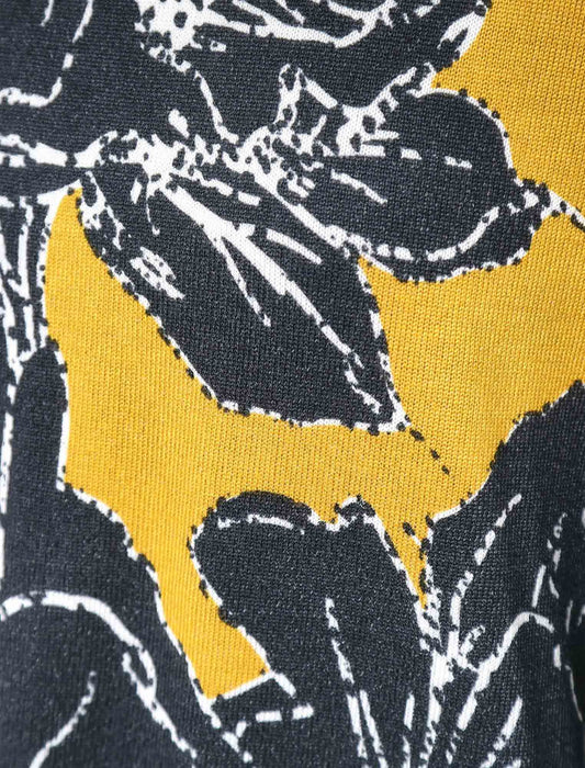 フラワーヴィンテージプリントプルオーバー