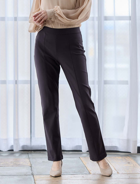 ローズファイン・切替ストレートパンツ