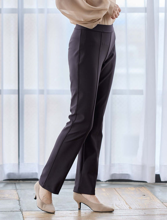 ローズファイン・切替ストレートパンツ