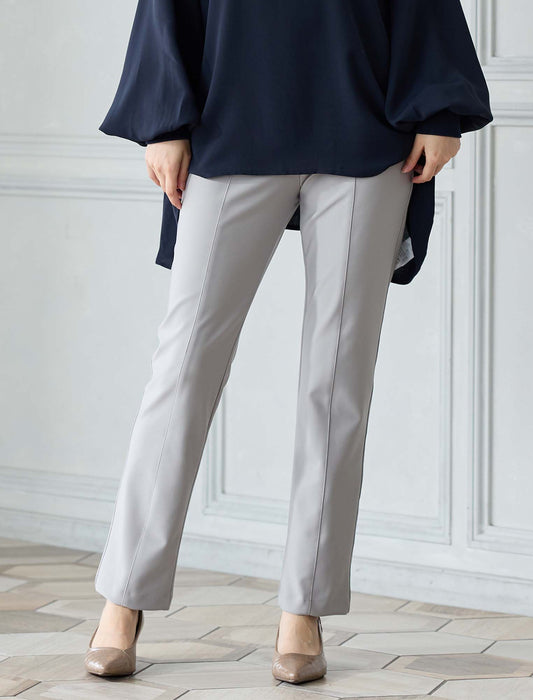 ローズファイン・切替ストレートパンツ