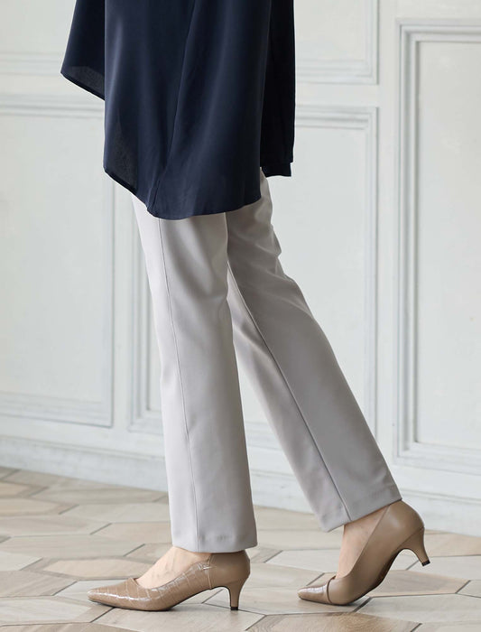 ローズファイン・切替ストレートパンツ