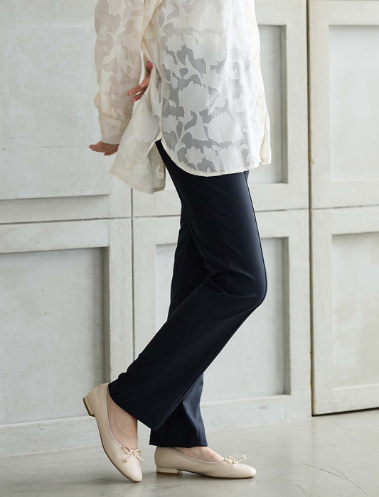 ローズファイン・切替ストレートパンツ