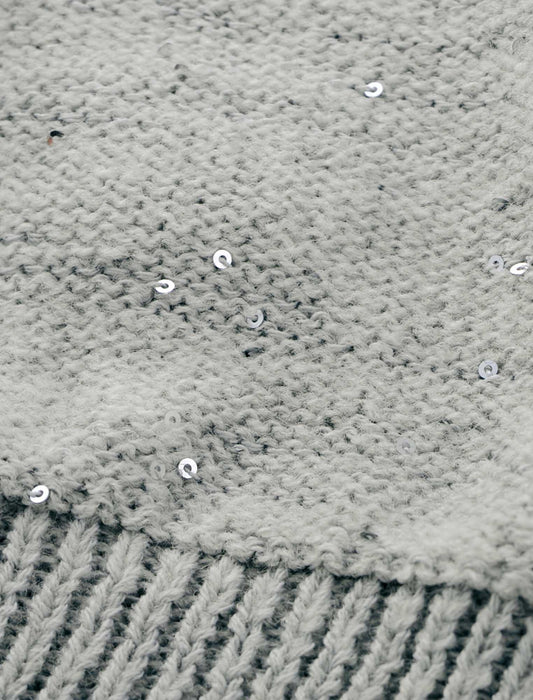 【受注】スパンコール使いニットベスト