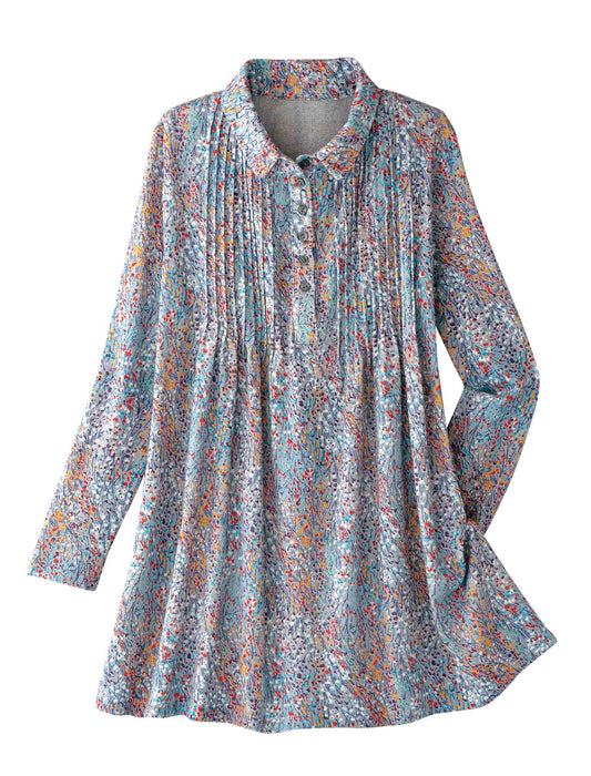 【受注】ピンタックデザインチュニック