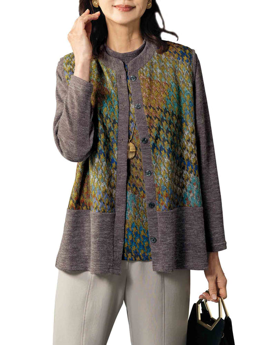 【受注】杢調カットソーベストアンサンブル