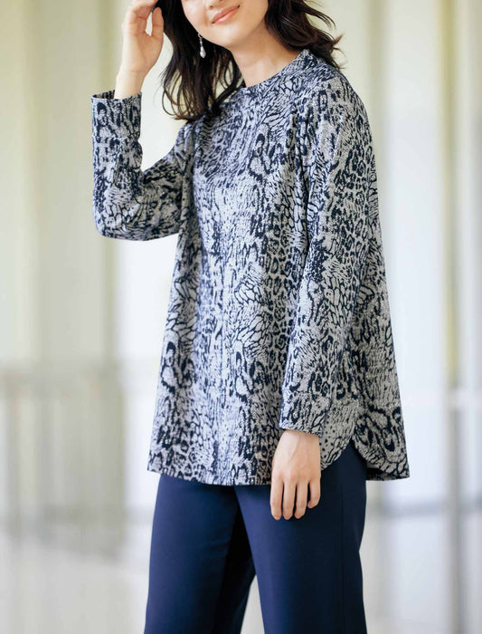 【受注】ジャカード素材プルオーバー