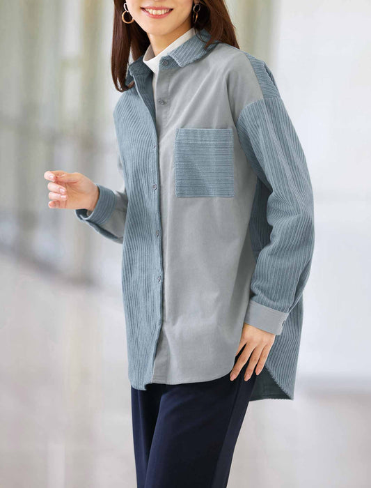 【受注】コーデュロイシャツジャケット　