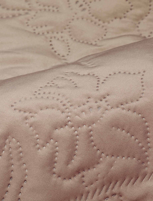 【受注】裏ボア花柄キルトジャケット