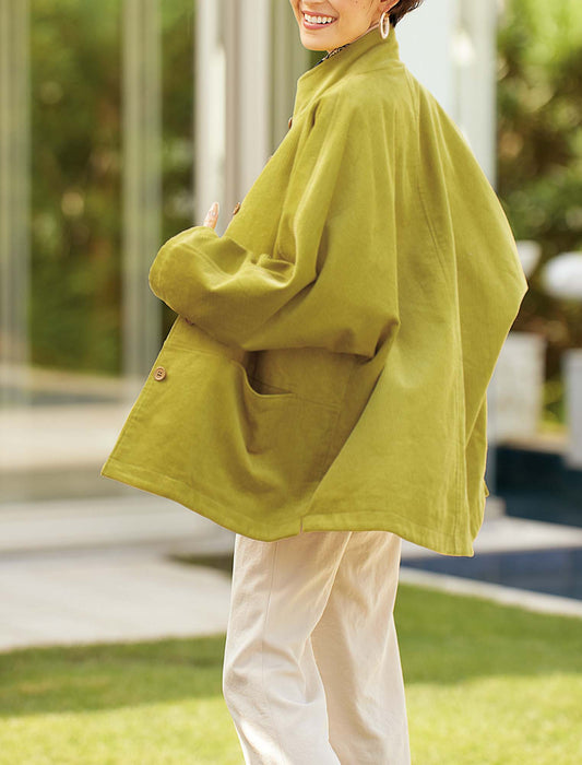 【受注】コーデュロイドルマンショートコート