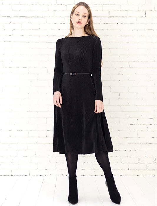 ＜SPECCHIO＞シャトルプリーツ Aラインドレス