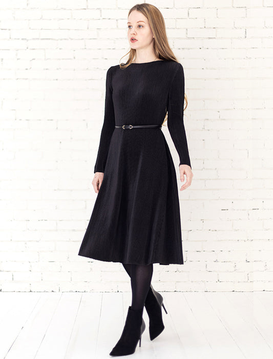 ＜SPECCHIO＞シャトルプリーツ Aラインドレス