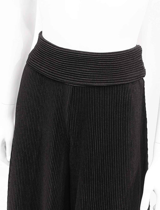 ＜SPECCHIO＞シャトルプリーツ フレアパンツ