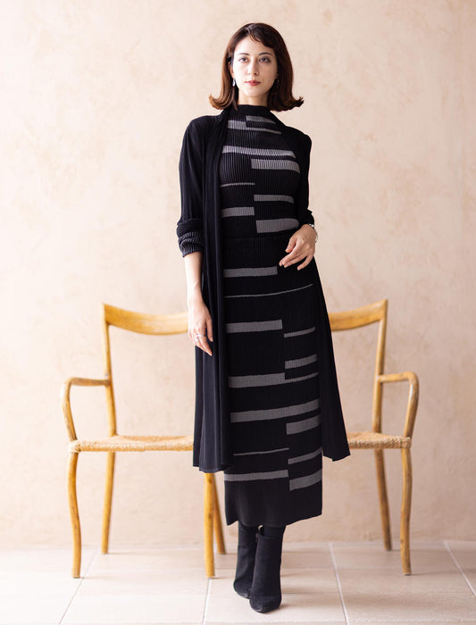 ＜SPECCHIO＞シャトルプリーツロングタイトスカート