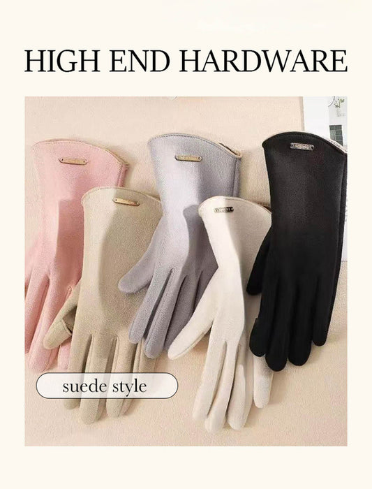 スエード風グローブ　