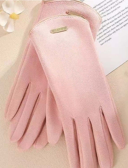 スエード風グローブ　