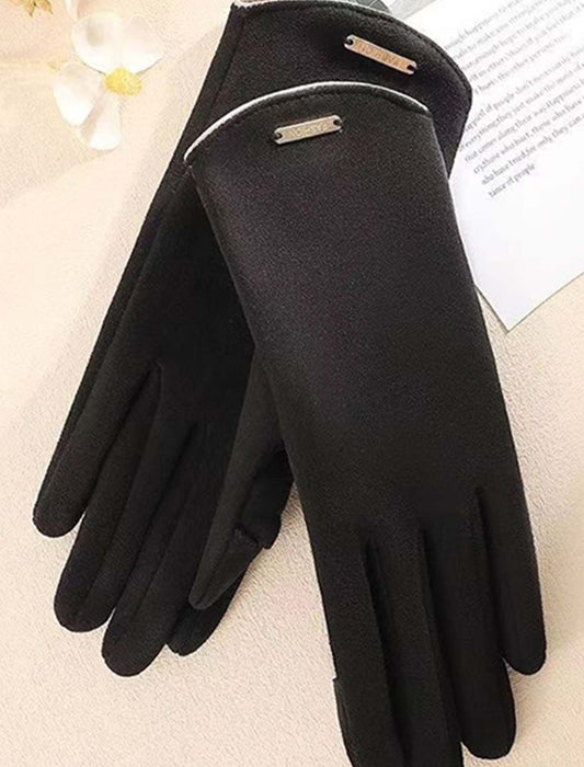 スエード風グローブ　