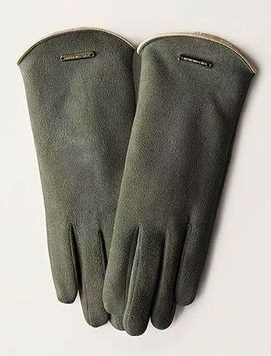 スエード風グローブ　