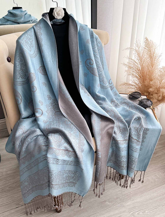 大判ストール（ペイズリー）