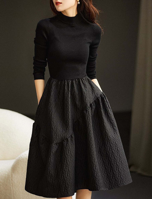 フレアスカートワンピース