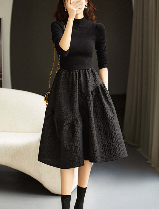 フレアスカートワンピース