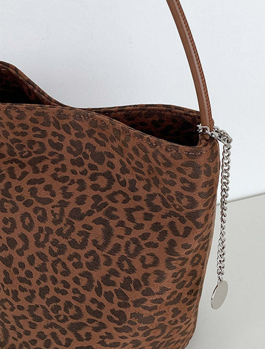 アニマル柄バケツ型バッグ　