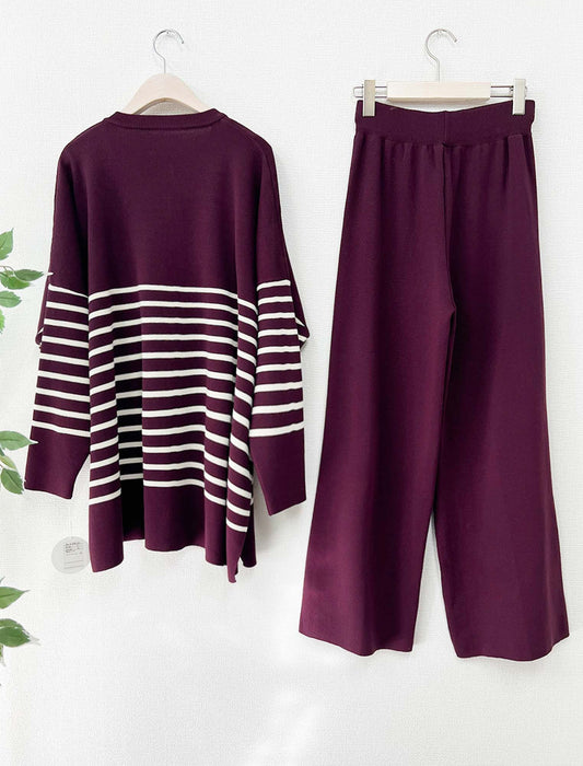 ボーダーニットセットアップ