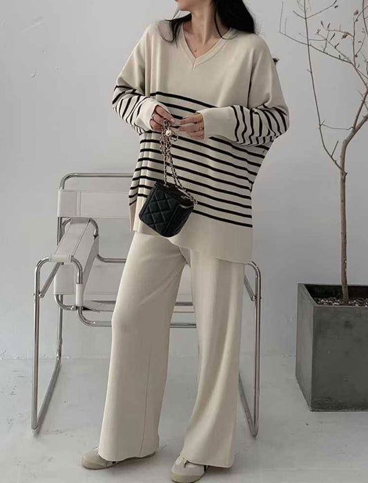 ボーダーニットセットアップ