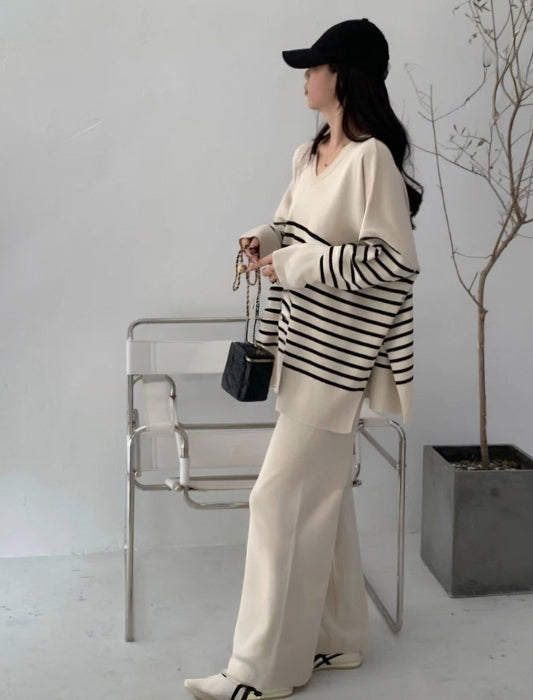 ボーダーニットセットアップ