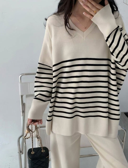 ボーダーニットセットアップ