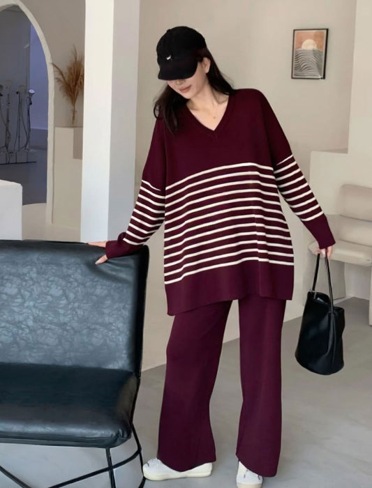 ボーダーニットセットアップ