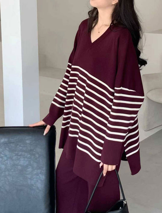 ボーダーニットセットアップ